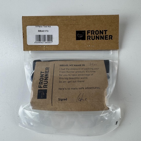 Front Runner RRAC173 9 Piece Tool Kit Black Rack Accessory Hardware New Auto - Picture 2 of 2